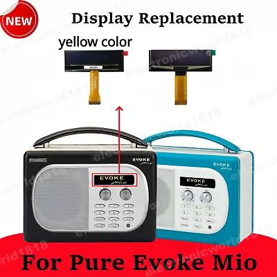 Kaufen For Pure Evoke Mio Portable Digital DAB/FM Home Radio Display Screen Repair NEU • 42.83€