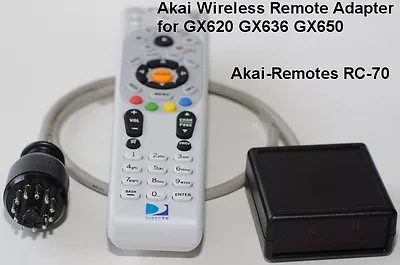 Kaufen Wireless Fernbedienung Adapter RC-70 Sich Akai GX620 GX625 GX635 GX636 GX650 • 99.35€
