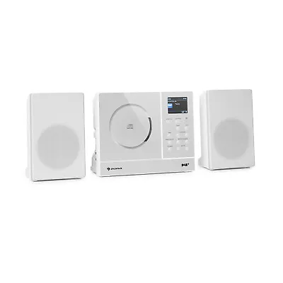 Kaufen Internetradio Stereoanlage CD Player DAB Digitalradio Bluetooth Boxen Weiß • 155.99€