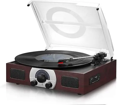Kaufen Vinyl Plattenspieler Schallplattenspieler Vinyl Spieler Nostalgie Musikanlage DE • 40.99€