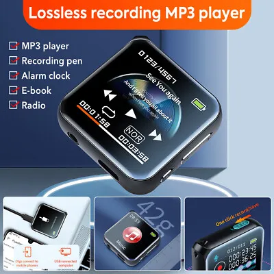 Kaufen 4/8/16GB Mini MP3 Player LCD Display MP3 Sport Musik Audio Zubehörpaket  FM NEU • 26.39€
