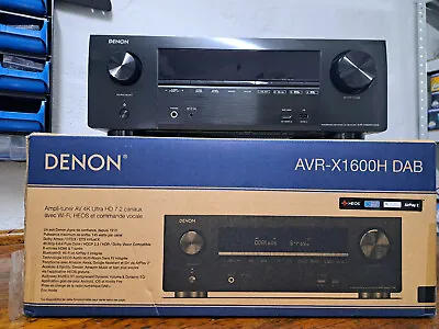Kaufen Denon AVR-X1600H DAB, Top-Receiver Für 7.2 Surround, Dolby ATMOS & 4k, Neuwertig • 251€