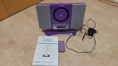 Kaufen Denver MC-5220 Kompaktanlage - Purple, CD-Player Mit Radio (Kein MP3) • 18€