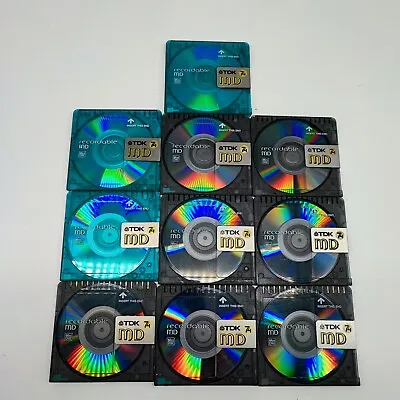 Kaufen 10 Stück TDK Recordable MiniDisc MD Mini Disc MiniDisk - 74 Min. Vom Händler  • 39.99€