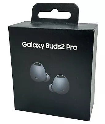 Kaufen Original Samsung SM-R510 Galaxy Buds2 Pro Kabellose Bluetooth Kopfhörer Graphit • 138.28€