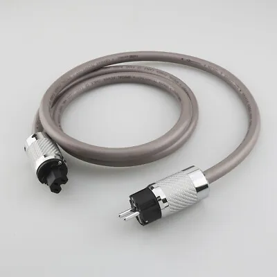 Kaufen HIGH-END SP-1100PW HI-FI Netzkabel Power Cable 12AWG EU Netzteil Kaltgerätekabel • 155.30€