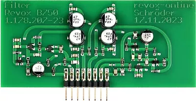 Kaufen Filter Amplifier Für Studer Revox B750 MKII • 89.90€