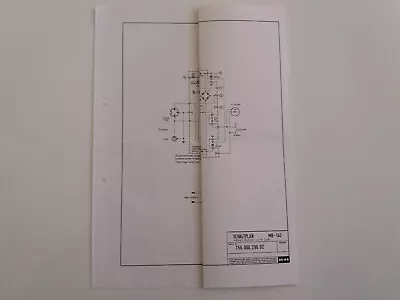 Kaufen KLEIN HUMMEL K+H MB-140 Mono Block Original Schematic • 19.95€
