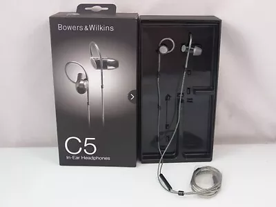 Kaufen Bowers & Wilkins C5 In-Ear Headphones Kopfhörer Schwarz • 128.22€