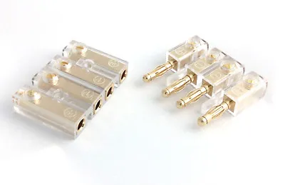 Kaufen 4-fach Kabel-Steckverbinder Für Heckablage Vergoldet Für Kabel Bis 4mm² • 6.99€