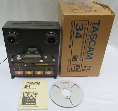 Kaufen Tascam 34 TonbandgerÄt 4 Kanal / Tape Recorder / 4ch / Defekt !! • 995€