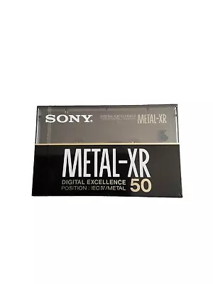 Kaufen Sony Metal-XR50.Audio-Cassette,MC,Leer Kassette.Neu&Ovp. • 25€