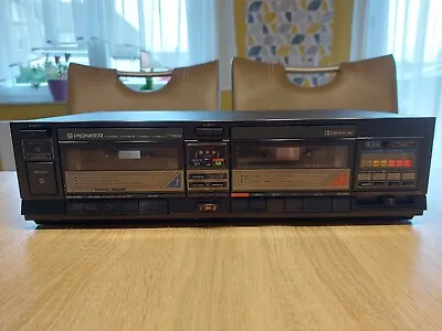 Kaufen Pioneer CT-1060W Vintage Doppel Tape Deck Aus Den 80ern Funktioniert Einwandfrei • 75€