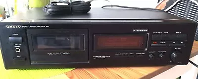 Kaufen Onkyo Stereo Cassette Tape Deck RI TA-6210 • 52€