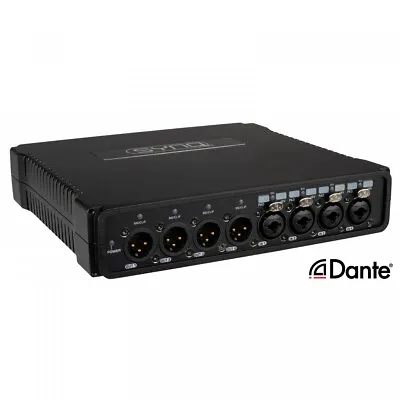 Kaufen SYNQ DBT-44 DANTE Interface Netzwerk-Audio-Bridge Analog Web Server Burr Brown • 959€