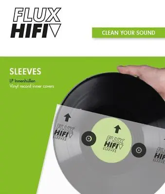 Kaufen Flux HiFi Record Sleeves Innenhüllen Für Schallplatten (50 Stück) • 34.90€