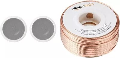 Kaufen Amazon Basics - Runde Einbau-Lautsprecher Für Decke/Wand (Paar), 16,5 Cm • 52.03€