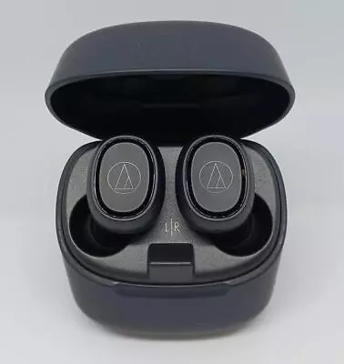 Kaufen Audio-Technica Tws Kabellos Bluetooth Ohrhörer Schwarz ATH-CKS5TW-BK Von Japan • 122.76€