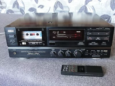 Kaufen AKAI GX 75 Stereo Cassette Deck  Kassettendeck With Remote Control • 201€