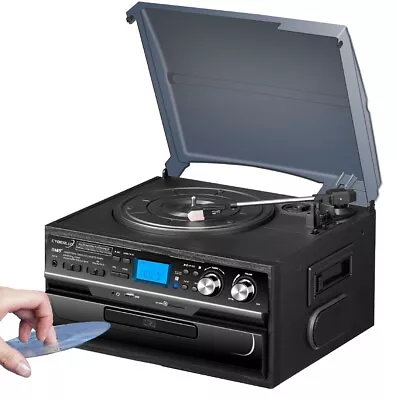 Kaufen Retro Nostalgie Kompaktanlage Stereoanlage Plattenspieler Musikanlage Radio • 129.90€