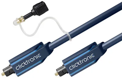 Kaufen Clicktronic Casual Opto-Kabel (optisches Digitalaudiokabel Mit 3,5mm Adapter, 1m • 12.27€