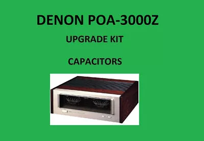 Kaufen Stereo-Verstärker DENON POA-3000Z Reparatursatz – Alle Kondensatoren • 89.22€