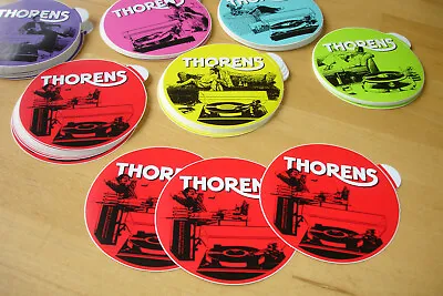 Kaufen 1 Sticker - Aufkleber THORENS Plattenspieler 70er 80er Jahre Unbenutzt OIS  ROT • 2.90€
