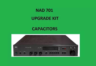Kaufen Stereo Receiver NAD 701 Repair KIT - Alle Kondensatoren • 61.75€
