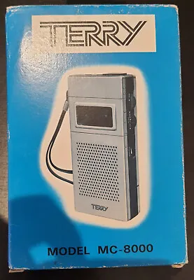Kaufen TERRY MC 8000 Microcassette Recorder Diktiergerät & Original Case VG FUNKTIONIER • 99€