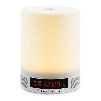 Kaufen Touch Lighting Bluetooth Speaker Nacht Schlaf Licht Musik Wecker Lautsprecher • 41.98€