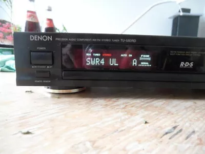 Kaufen DENON TU-580RD Hifi Stereo-Tuner Mit RDS Schwarz • 29€