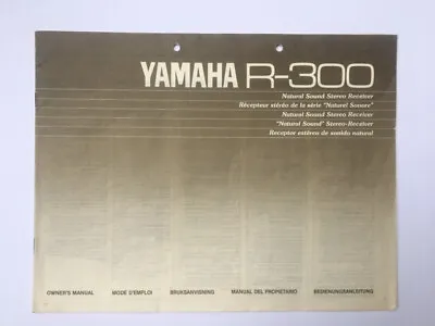 Kaufen Bedienungsanleitung Yamaha R-300 Receiver • 4.50€