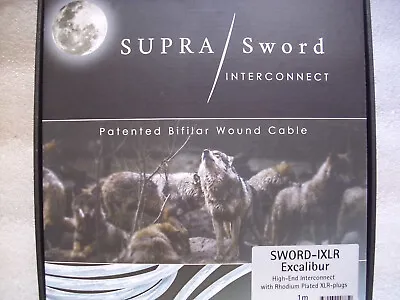 Kaufen Supra Sword Excalibur -XLR-  Kabel - Wire - Cable- Interconnect • 696€