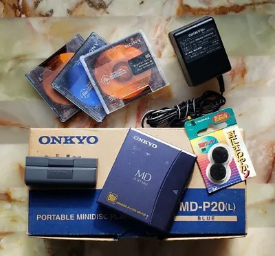 Kaufen TOP *RARE* Onkyo MD P20 Minidisc Player Inkl. OVP Made In JAPAN Retro Vintage  • 149€
