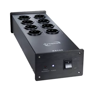 Kaufen Dynavox X4100 - Audio Netzfilter Leiste - Schwarz - Dynavox • 169€