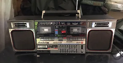 Kaufen Sharp GF-800Z  D RARE  (1982 Vintage Stéréo GhettoBlaster Boombox Poste Radio K7 • 1,749€
