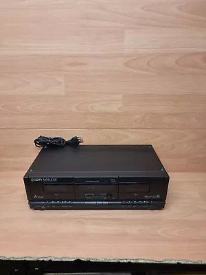 Kaufen Vintage Ionenband 2 STCK. USB Kassette Band Archivierer Dual Kassettendeck - Schwarz • 34.87€