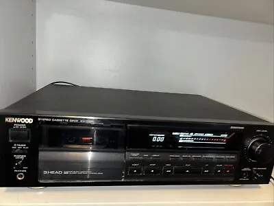 Kaufen Kenwood Stereo Cassette Deck KX-7030 Tapedeck Kassetten Player Spieler 3HEAD • 140€