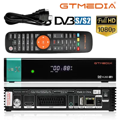 Kaufen GTMEDIA V8X HD Satelliten DVB-S2/S2X Sat Receiver TVSAT TNTSAT Mars Decoder H265 • 40.25€