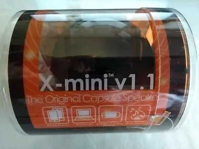 Kaufen X-MINI V1.1 TRAGBARER KAPSELLAUTSPRECHER DER ERSTEN GENERATION 3,5 Mm SCHWARZ • 20.95€