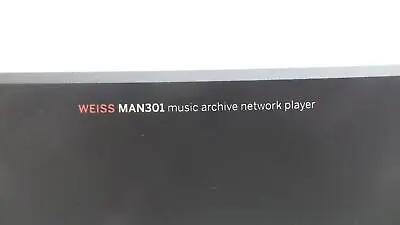 Kaufen Weiss Man301 CD Player Streamer Musikarchiv Netzwerk Player/DAC Einzelhandel £ 10,500 • 4,021.39€