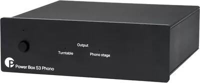 Kaufen Project Power Box S3 Phono - Plattenspieler Netzteil Schwarz - Pro-Ject • 179€