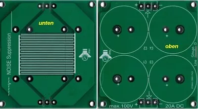 Kaufen Platine Netzteil Low Noise  Pcb Elko Capacitor Board  Purifi Hypex Endstufe • 9.90€
