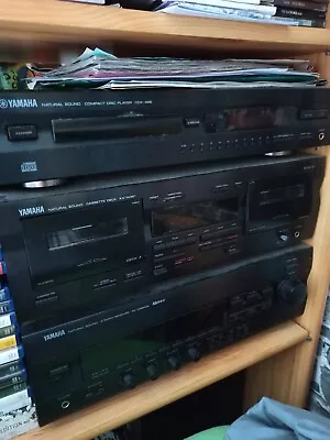Kaufen Hifi Stereoanlage Yamaha Kassettendeck Receiver CD Player • 150€