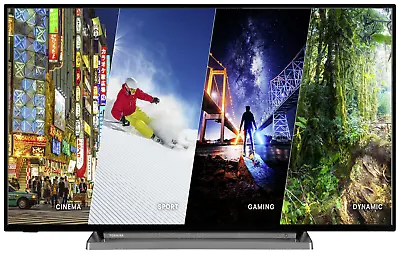 Kaufen Toshiba LED-TV 43 Zoll Full HD Smart-TV Fernseher Smart Schwarz Wandmontage WiFi • 194.79€