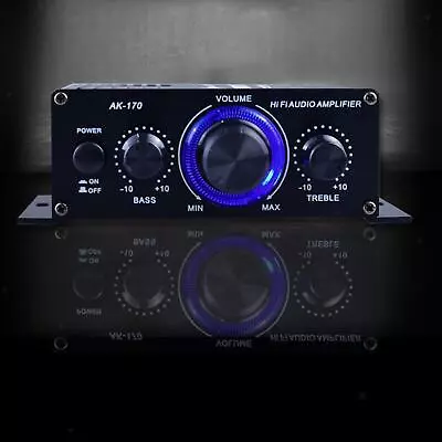 Kaufen Mini-HiFi-Audio-Leistungsverstärker Bass-Subwoofer 2.0CH Für Heim-Audio-System • 20.46€