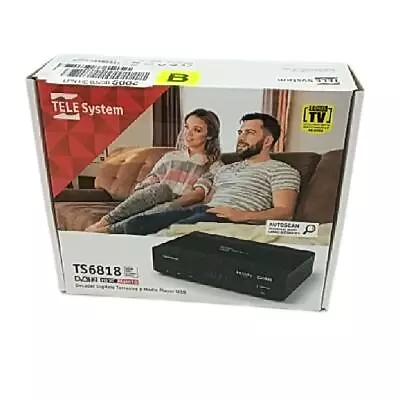 Kaufen Telesystem Hifi Tuner Receiver TS6818 Media Player Full HD USB Senderscan - Herv • 24.99€