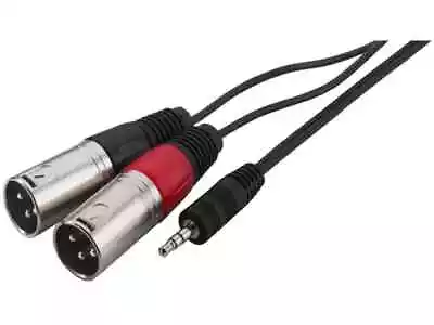 Kaufen MONACOR MCA-329P - 3,5-mm-Stereo-Klinkenstecker Auf 2 X XLR-M, 3m • 4.79€