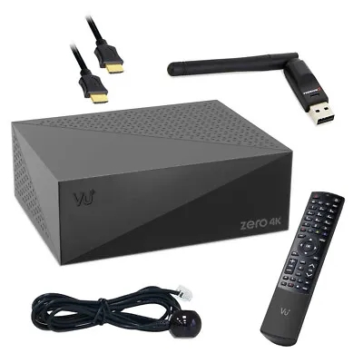 Kaufen VU+ Zero 4K Sat-Receiver DVB-S2X Multistream Zero4K + Wifi Stick USB WLAN HDMI • 149€