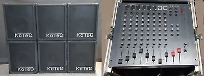 Kaufen Kotec BC 112 C Lautsprecher / Kotec MX 8/2 Mixer • 49€